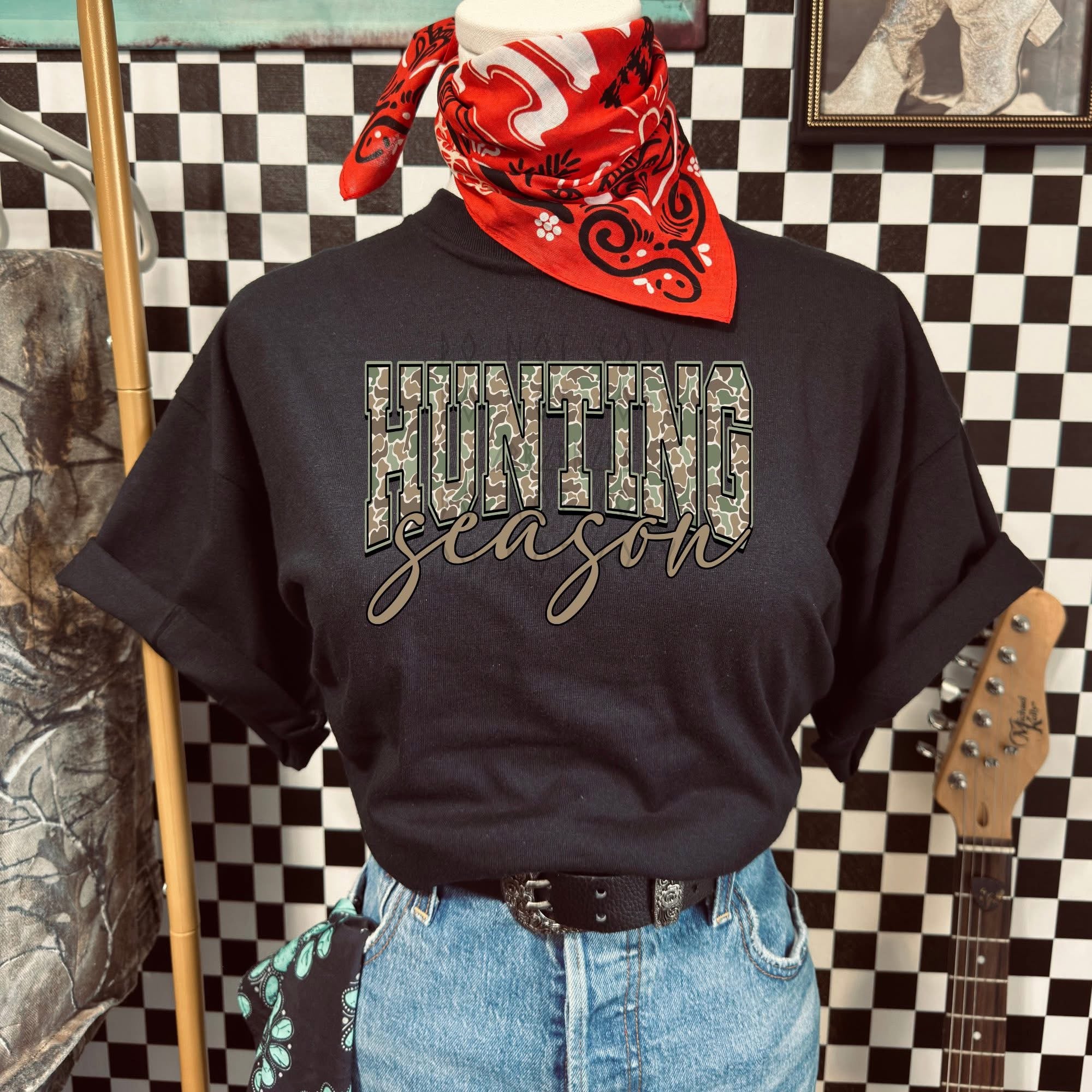 Hunting season tee