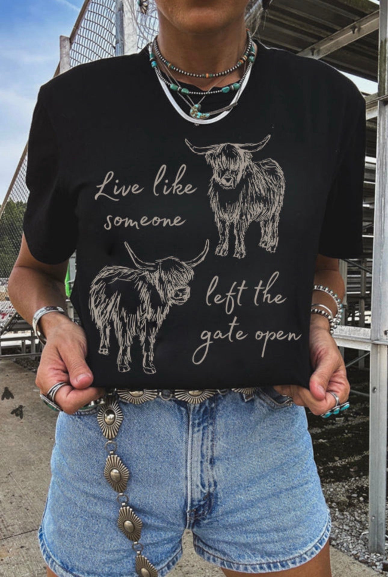 Western tee