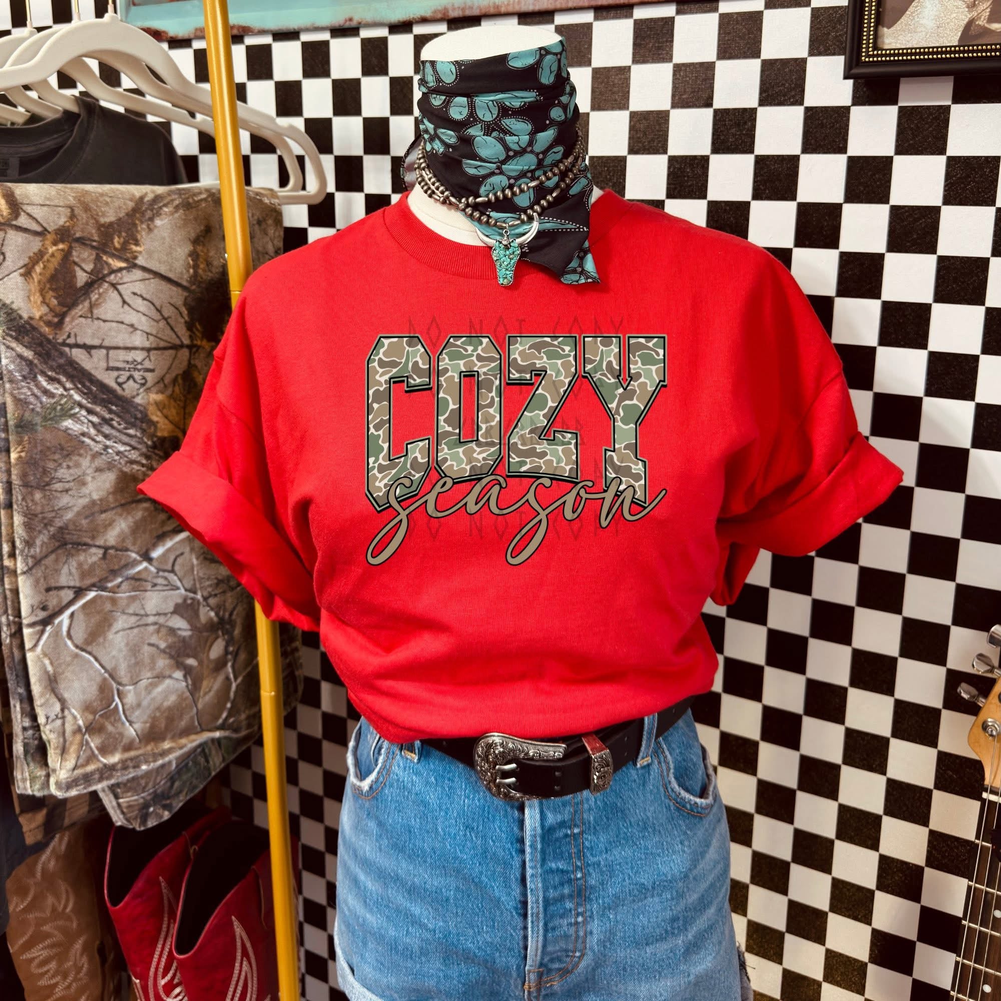 Cozy season tee